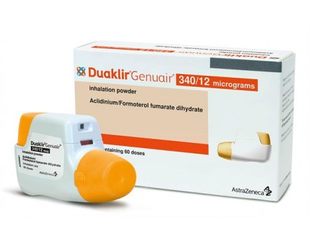 Duaklir Genuair 340 mcg. / 12 mcg. 60 doses
